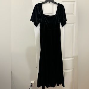 Blacker velvet dress. Size small with tags.